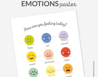 How Are You Feeling Today SEL Worksheets - Etsy