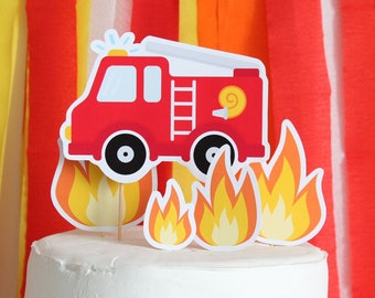 Fire Engine Cake