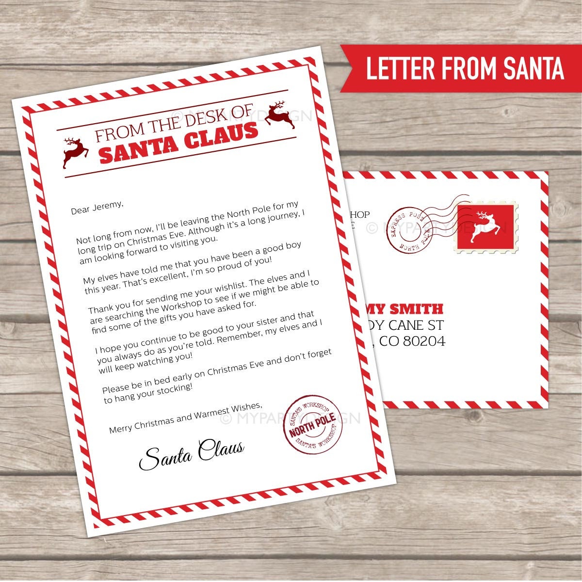 Letters To Santa Element Pack #2