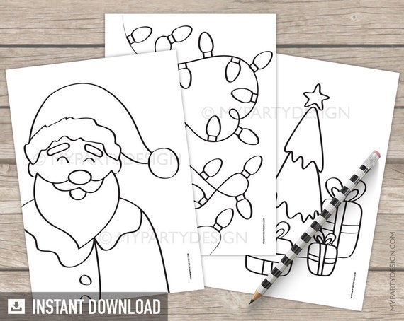 Featured image of post Christmas Coloring Pages For Kids Pdf / These free, printable christmas coloring pages are fun for kids!