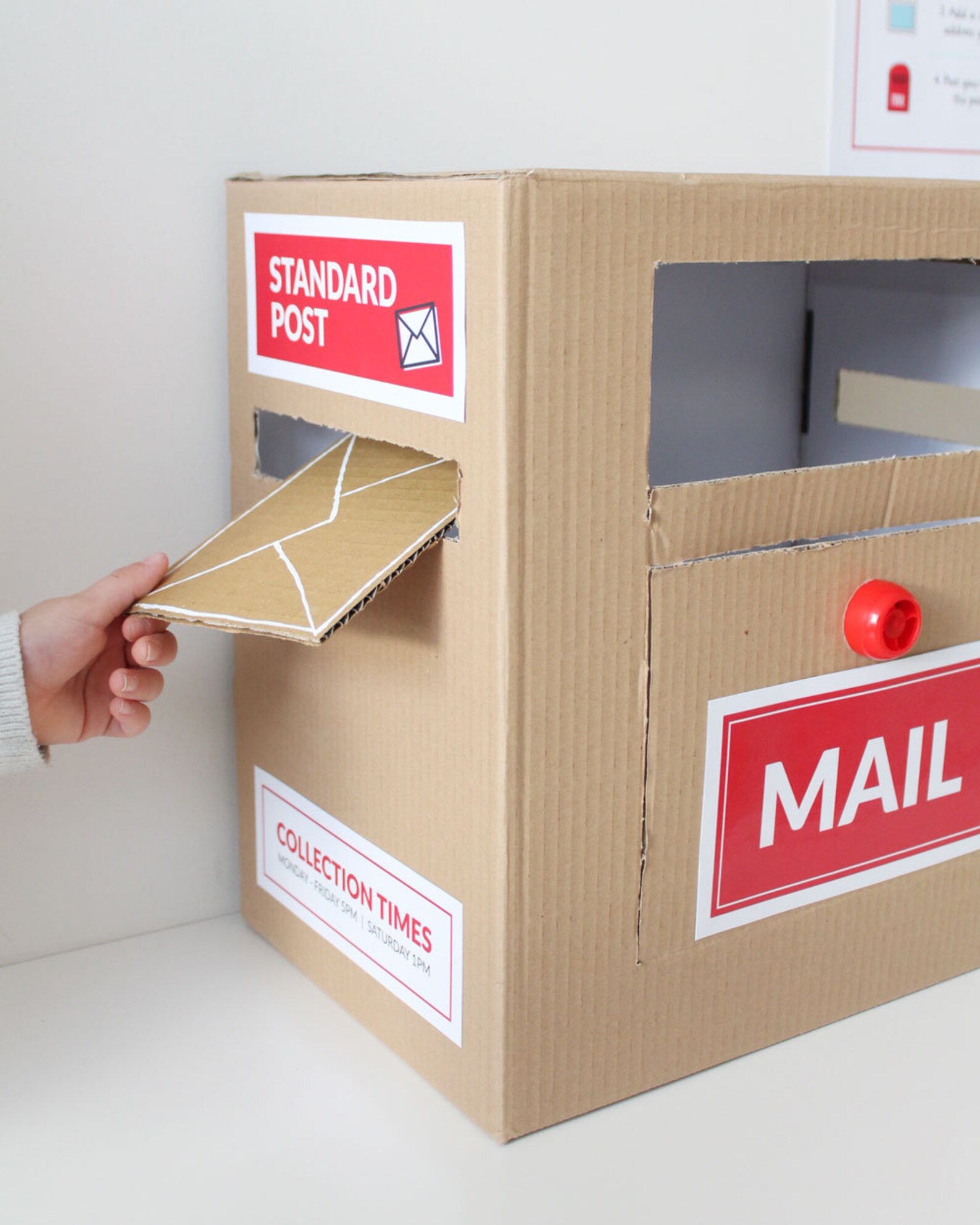 Post Office Dramatic Play Printables, Mailman Pretend Play, Posting ...