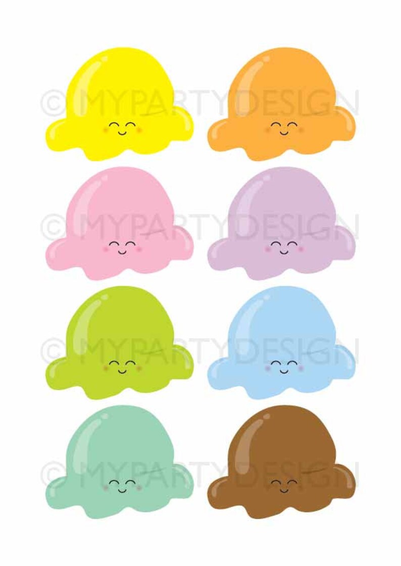 Ice Cream Counting Activity, Printable Game for Toddlers and Pre ...