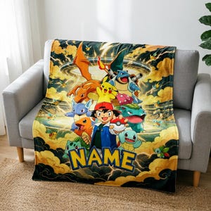 pokemon card blanket Pokemone Card Blanket