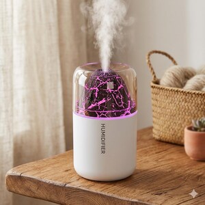 Volcano Air Humidifier – USB Ultrasonic Mist Diffuser