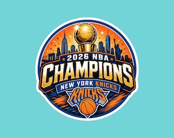 New York Knicks Champions Vinyl Decal
