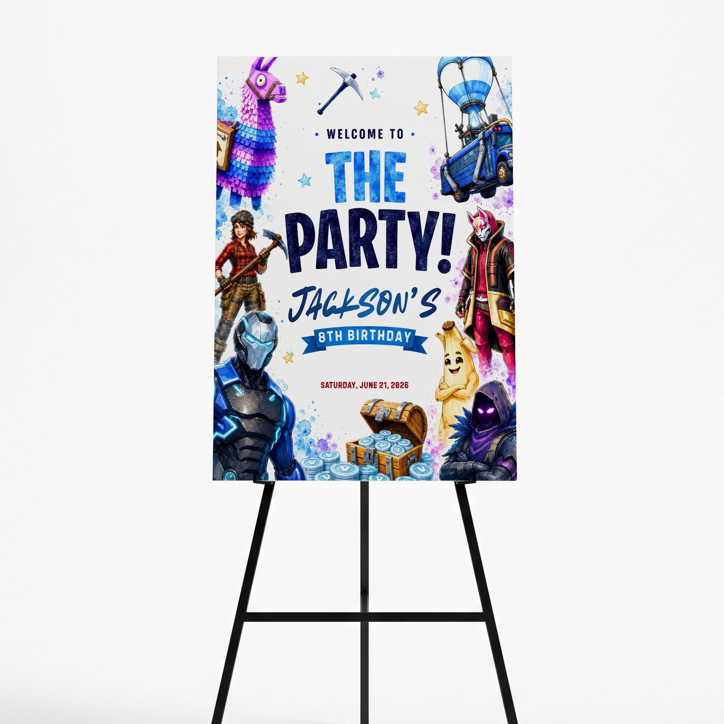 Fortnight Signs - Etsy