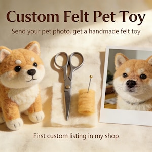 Handmade Felt Mouse Plush | Multi-Style Cute Gift for Him/Her | Perfect for Valentine's Day Desk Decor CozyPlushToy, HandmadeGift Custom Made