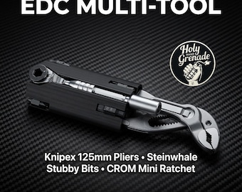 125mm Slim pliers EDC Pocket Tool Holder with tools