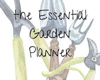 Garden Organizer | The Everyday Garden Planner | Digital Download for Beginners & Homesteaders