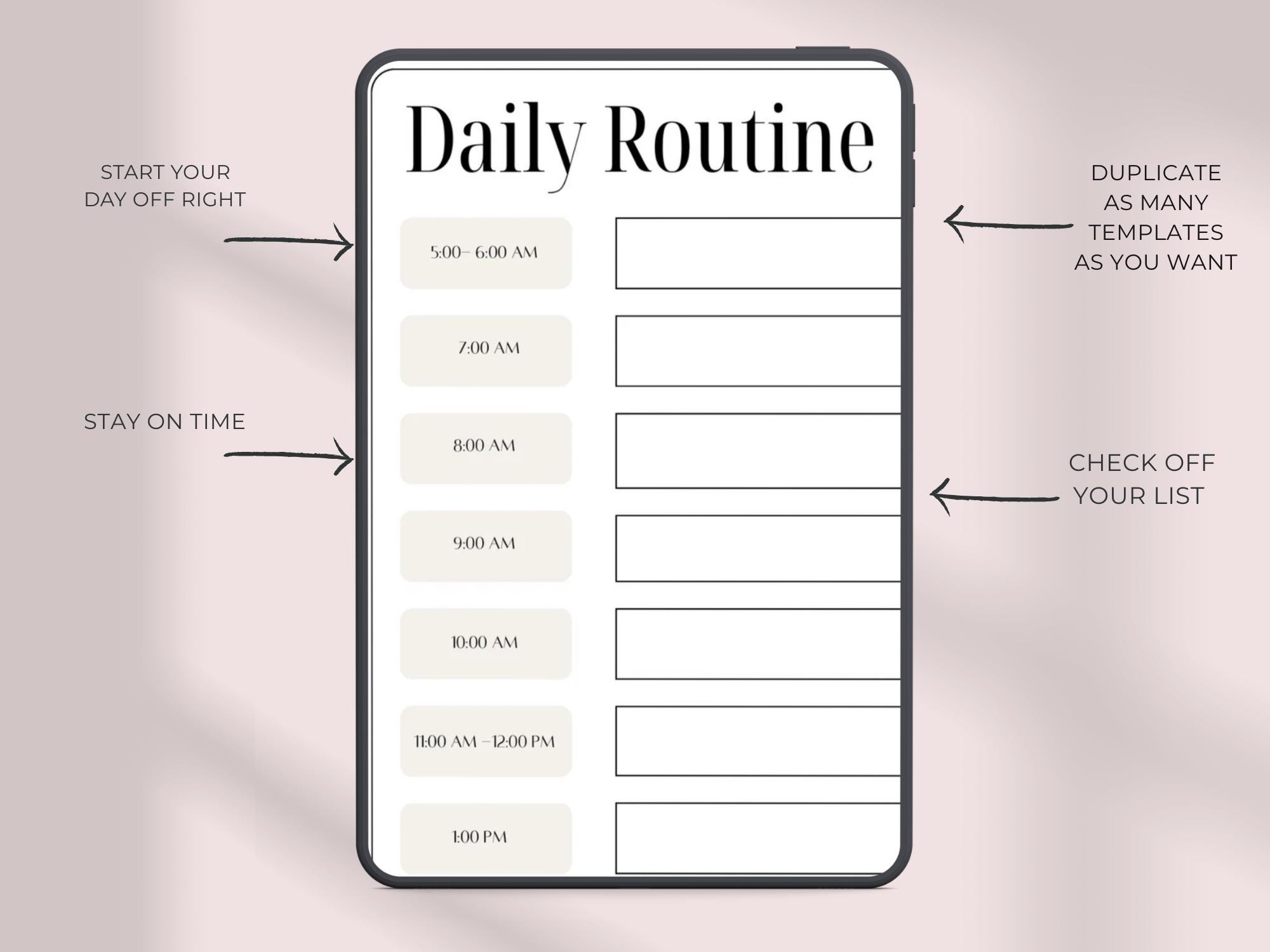 Busy Mom Daily Planner | Printable Daily Schedule for Overwhelmed Moms ...