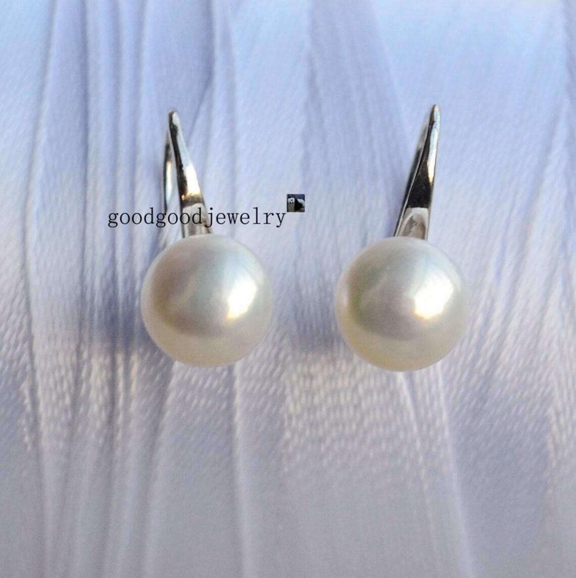 Cheap Pearl Earringsreal Pearl Earringwhite Pearl - Etsy