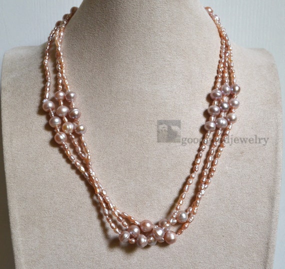 Completedworks Lilac Jade and Pearl Beaded Necklace - Bergdorf Goodman
