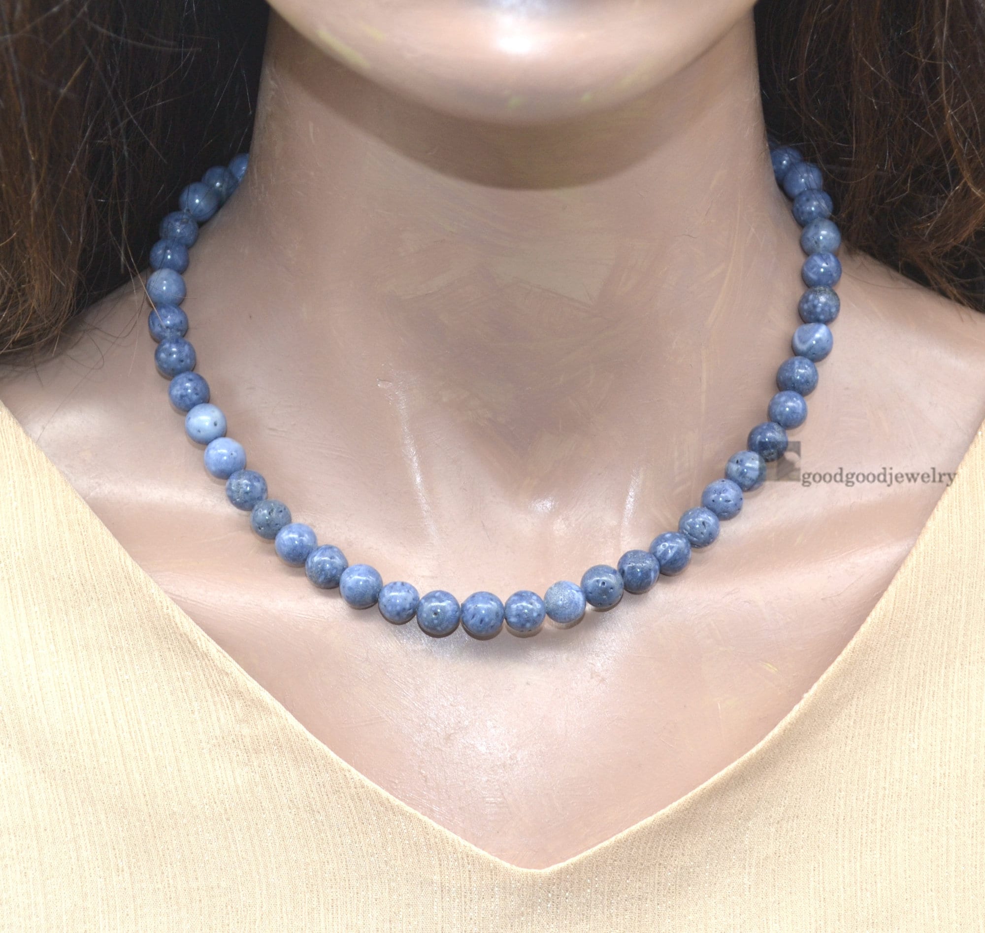 Blue best sale coral jewelry
