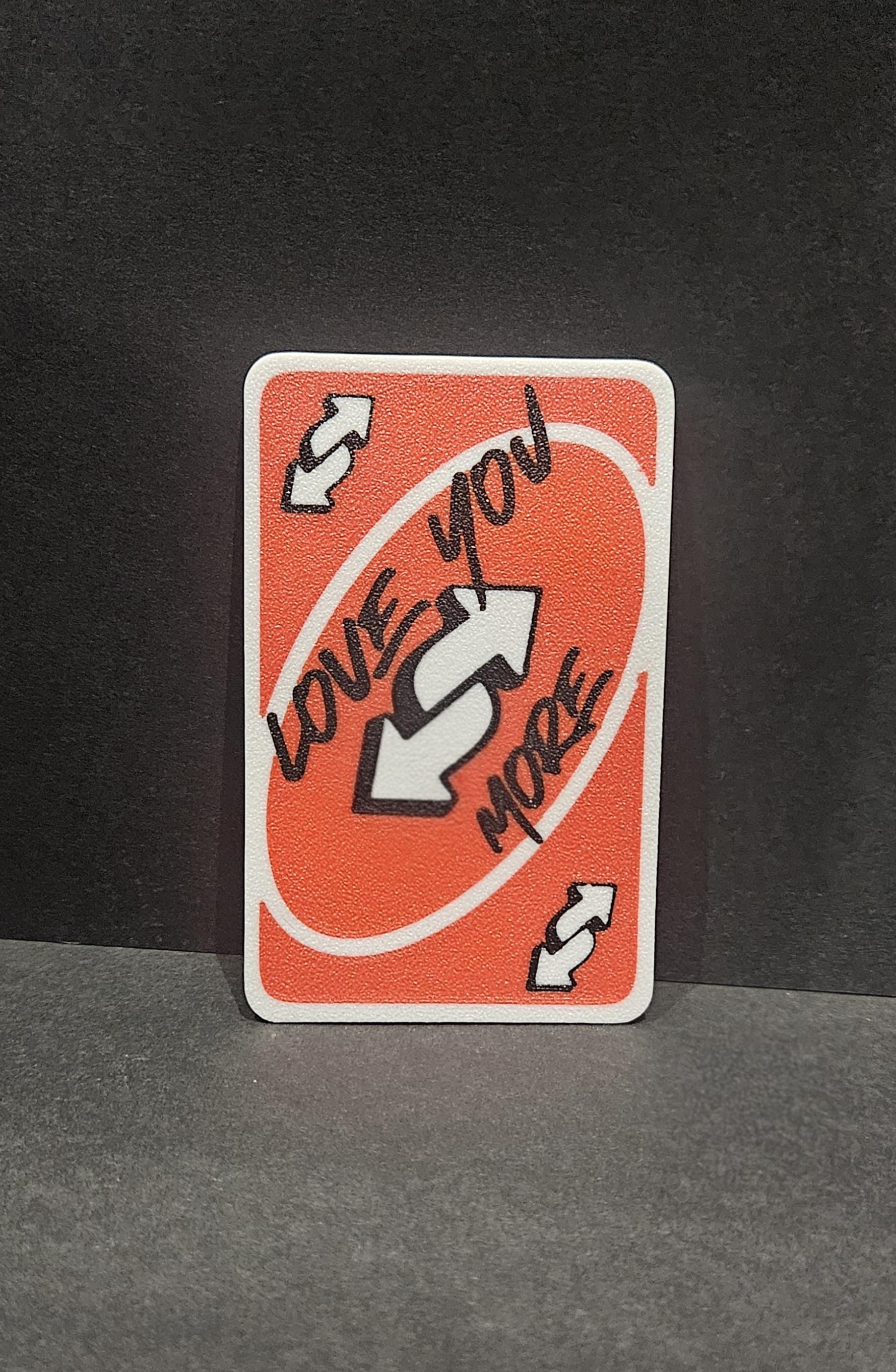 Uno Reverse Love You More - Etsy