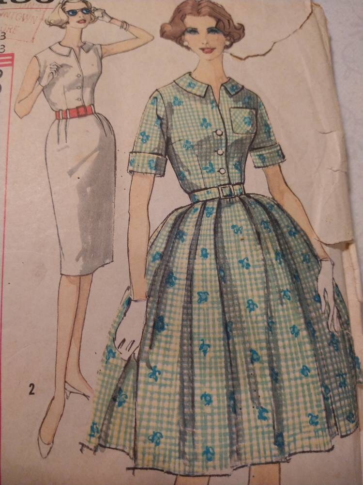 Genuine Vintage 50s Simplicity No 3486 Sewing Pattern - Etsy UK