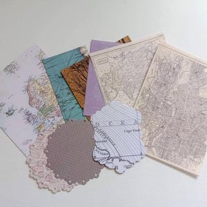 Reseklippbokspaket - Reseskräpjournalkit bild 3