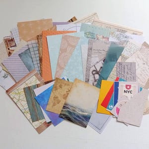 Reseklippbokspaket - Reseskräpjournalkit bild 4