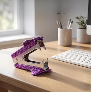 Dégrafeuse brillante de paillettes - Accessoire de bureau, cadeau de bureau amusant