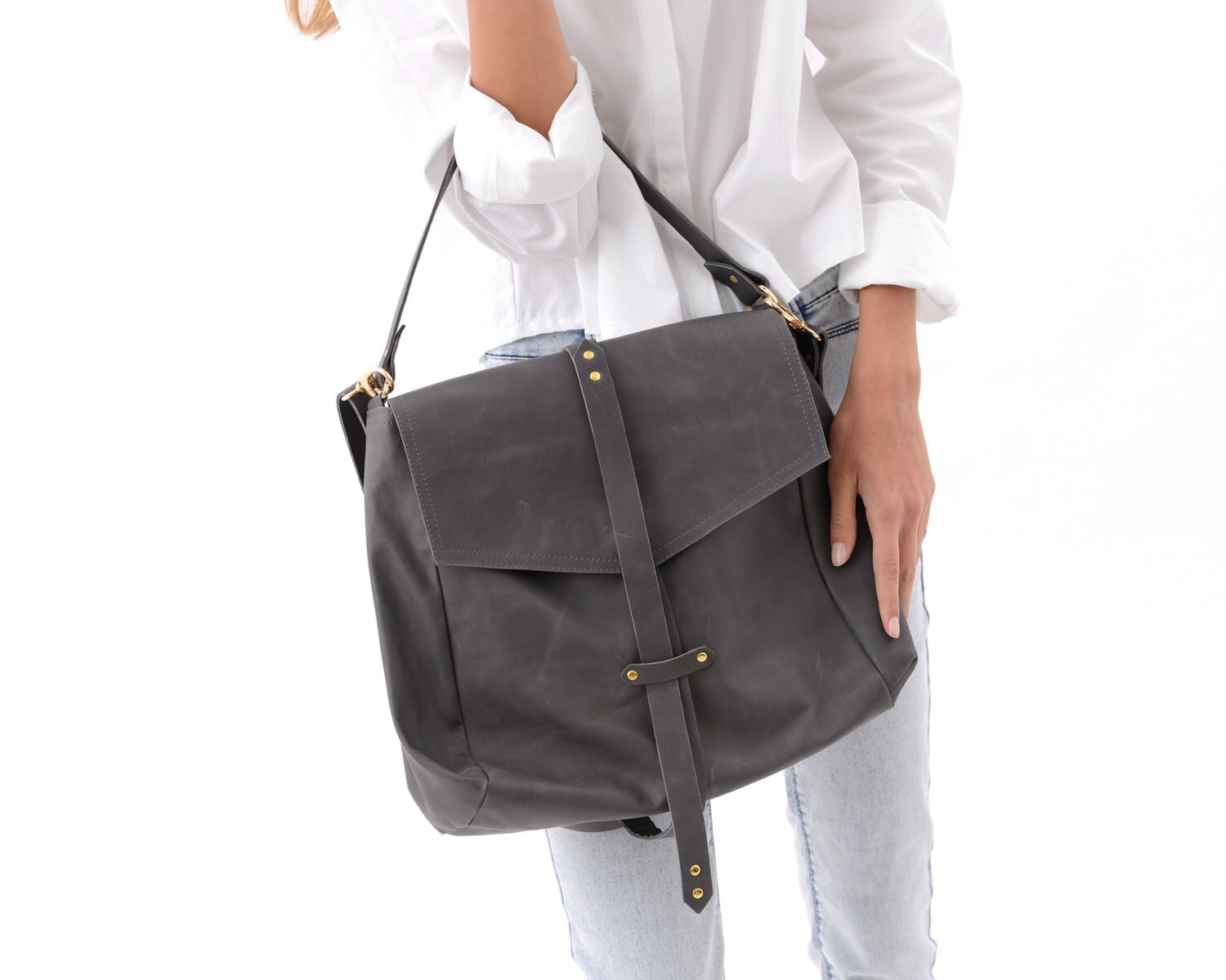 Over the Shoulder Handbag for Everyday Wear Leather Fashion | Etsy
