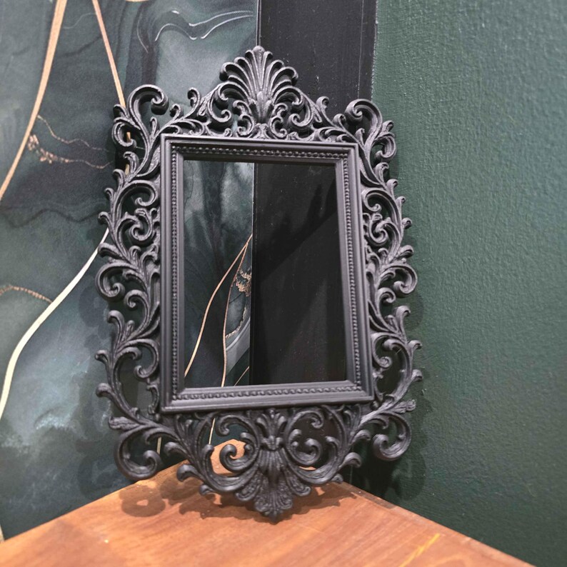Red Recangular Gothic Frame Rectangular Gothic Baroque Frame - 3D Printed Wall & Shelf Decor - Etsy