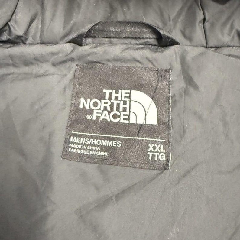 The North Face Gotham III Parka Mens XXL Blue Good Faux Fur Hood Down Jacket imagen 6