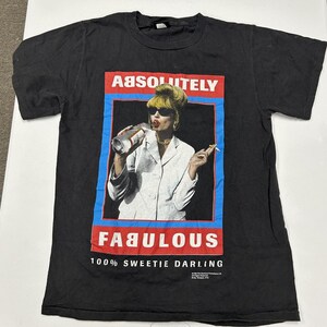 Changes Absolutely Fabulous T-Shirt Mens M Black Good 1995 Patsy Stone Vintage