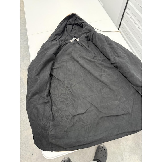 Funky Threads Hooded Patchwork Jacket Symbol Peac… - image 4