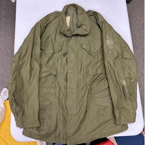 So-Sew Styles M-65 Field Jacket Mens Small Regular Green Cold Weather Coat M65