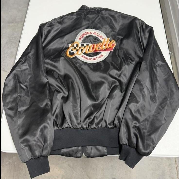 Veste De Pilote Corvette Ron Fellows - Cuir Multicolore - Homme 2XL - Neuf