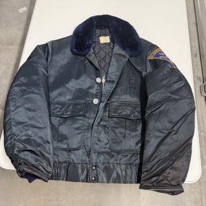 70s Police Jacket - Etsy