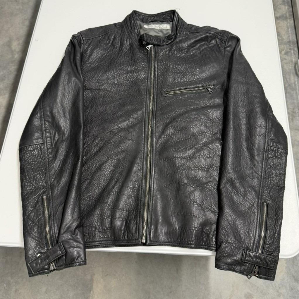 Kenneth cole leather jacket - Etsy 日本