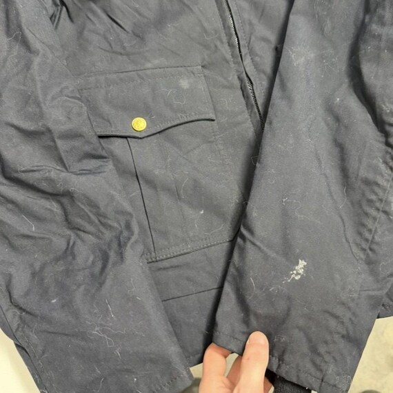 Vintage I Spiewak Sons Golden Fleece Bomber Police Jacket Navy