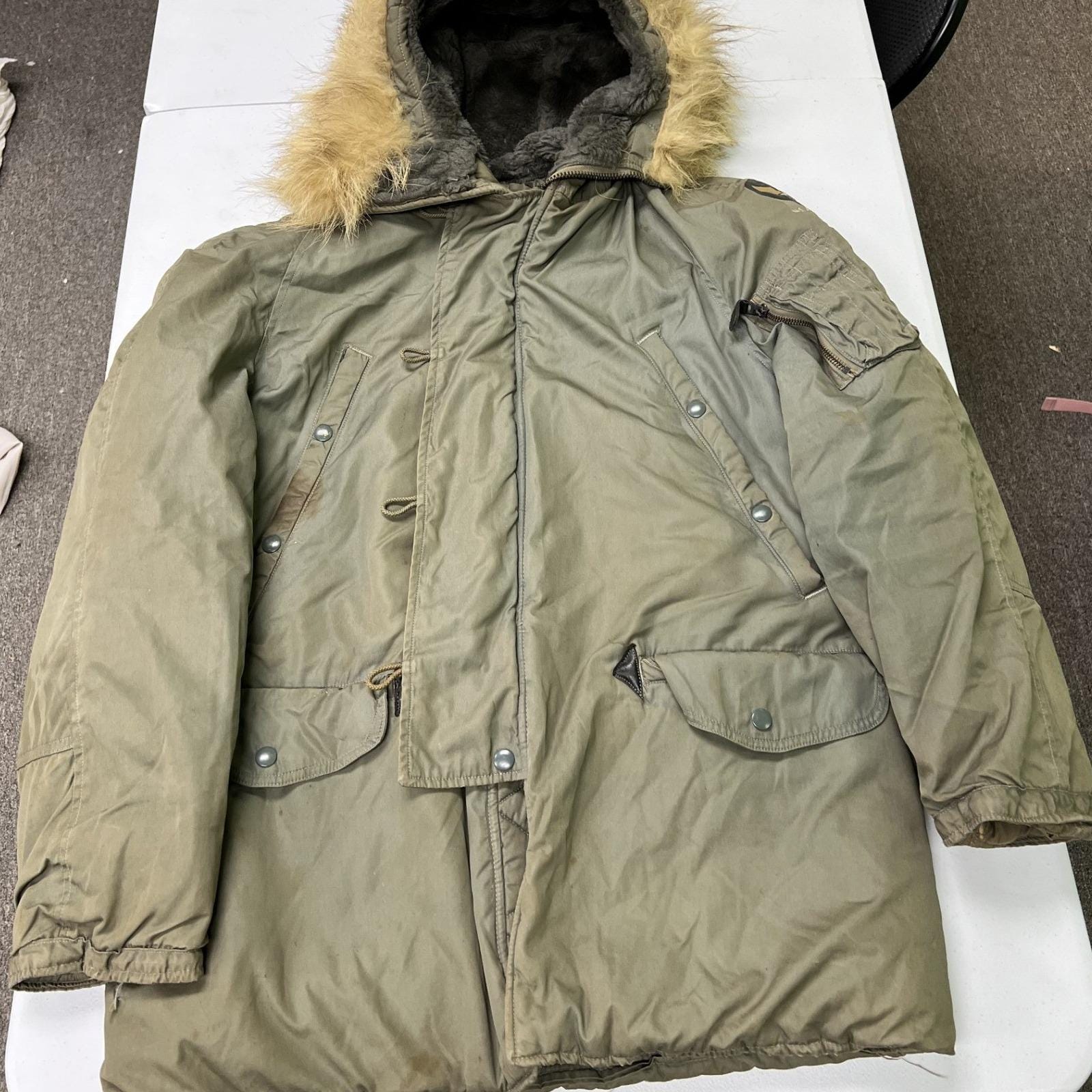 N 3b Usaf Parka Small - Etsy
