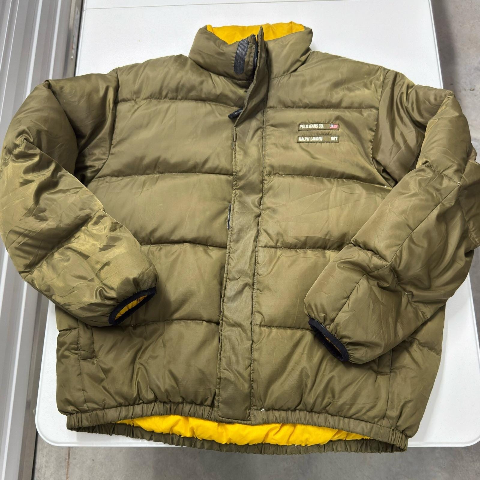 Vintage 90's Ralph Lauren Puffer Jacket - Etsy