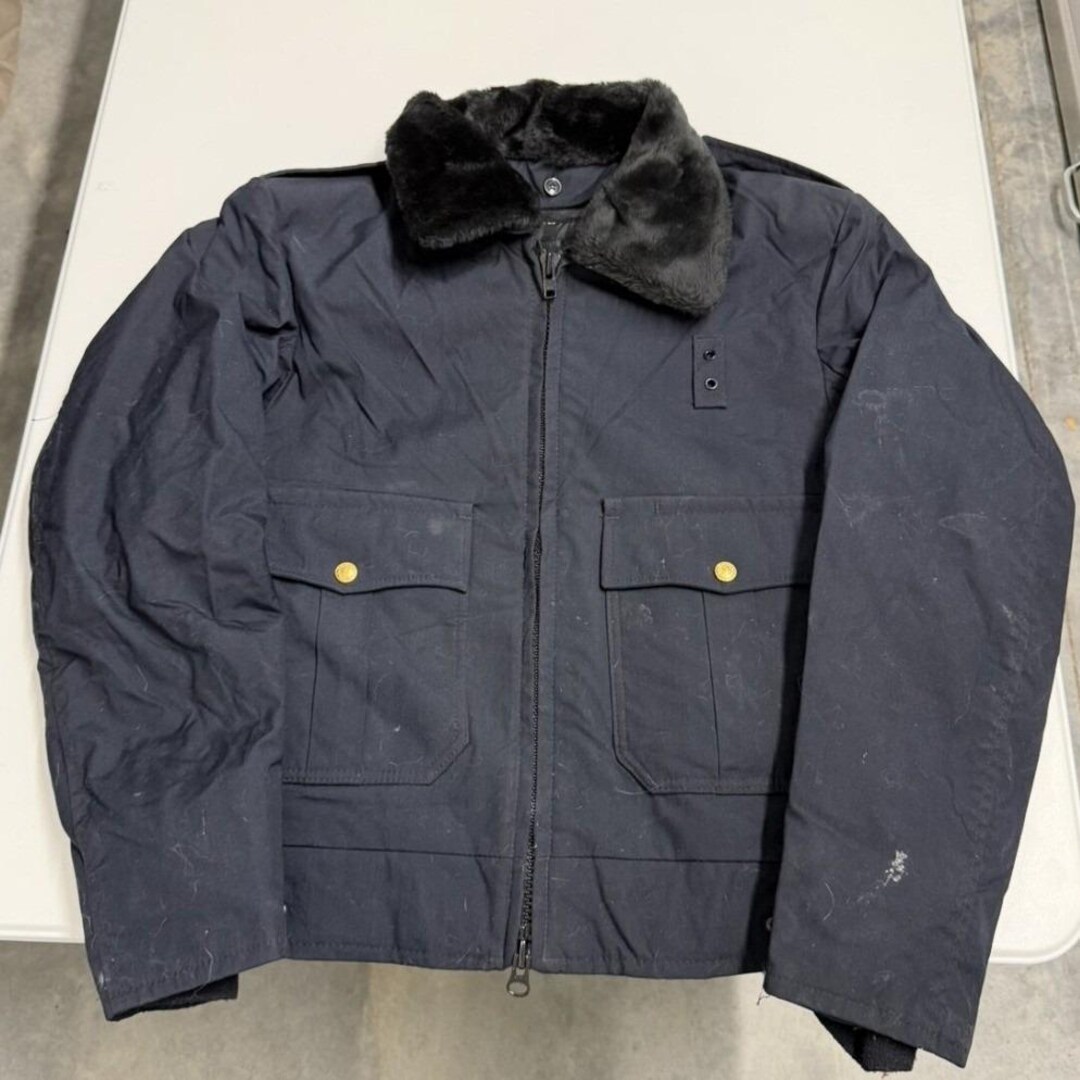 ジャケット・アウター 70s SPIEWAK golden fleece flight jacket Vintage I Spiewak Sons Golden Fleece Bomber Police Jacket Navy
