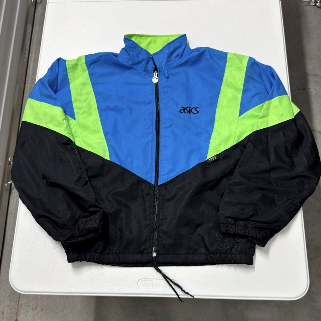 90s Asics Jacket - Etsy
