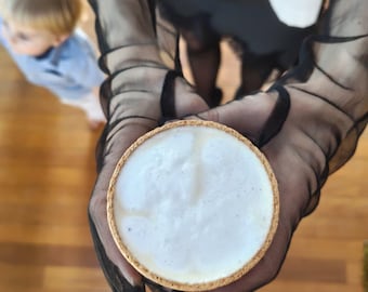 36 Edible Cups for Coffee, Natural Ingredients, Vegan and Organic