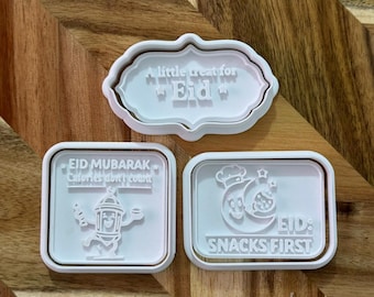 Eid Mubarak Cookie Cutter Set – Ramadan Baking, Snacks First