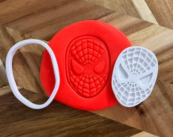 Superhero Mask Cookie Cutter | 3D Printed PLA, Kids Birthday Baking