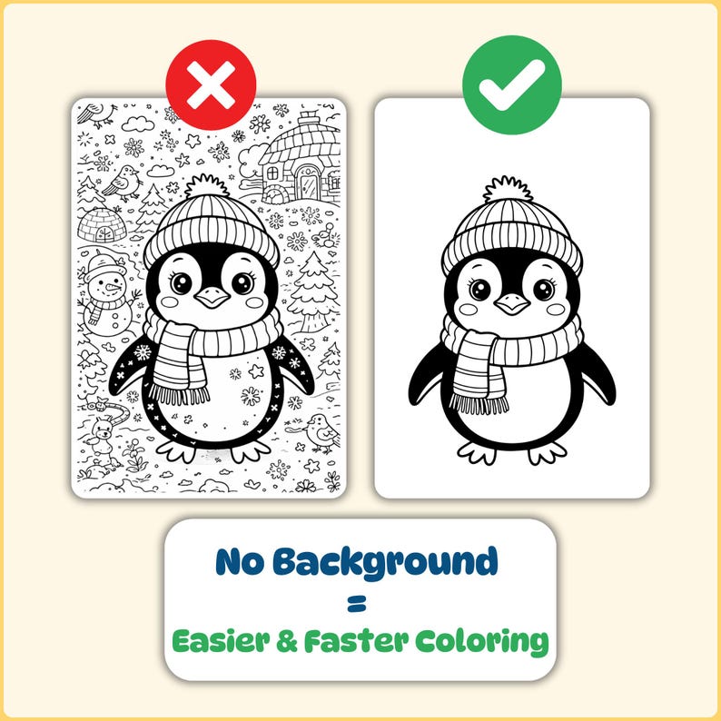 Animals Coloring Book 30 Pages, No Background, Instant Download (VOL