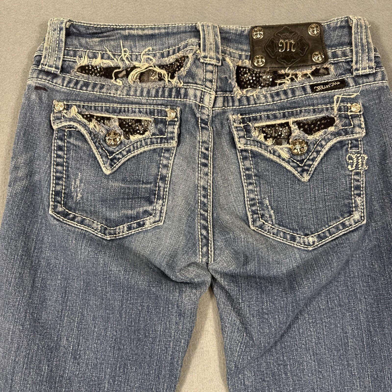 Low Rise Miss Me Jeans - Etsy