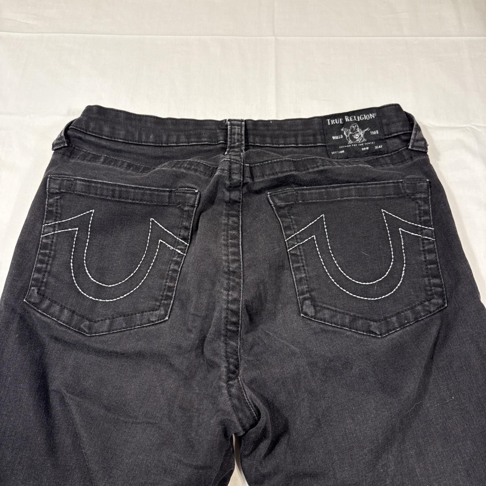 True Religion Jeans Black - Etsy