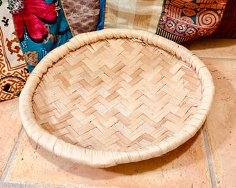 Laye Vodou Straw Round Mat lwa loa Estera Ate Vodun voodoo Layo Ayiti makout djakout
