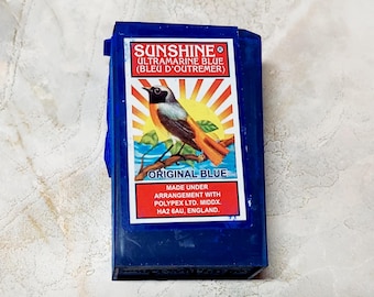 Sunshine Indigo Bluing Powder: Laundry Whitener, Espiritismo, Evil Eye Protection soap waji