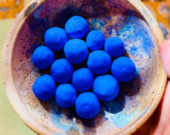 Blue balls Anil Crown Indigo Bluing balls: Laundry Whitener, Espiritismo, indigo Evil Eye Protection soap waji