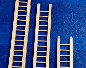 Wooden Orisha Ladders