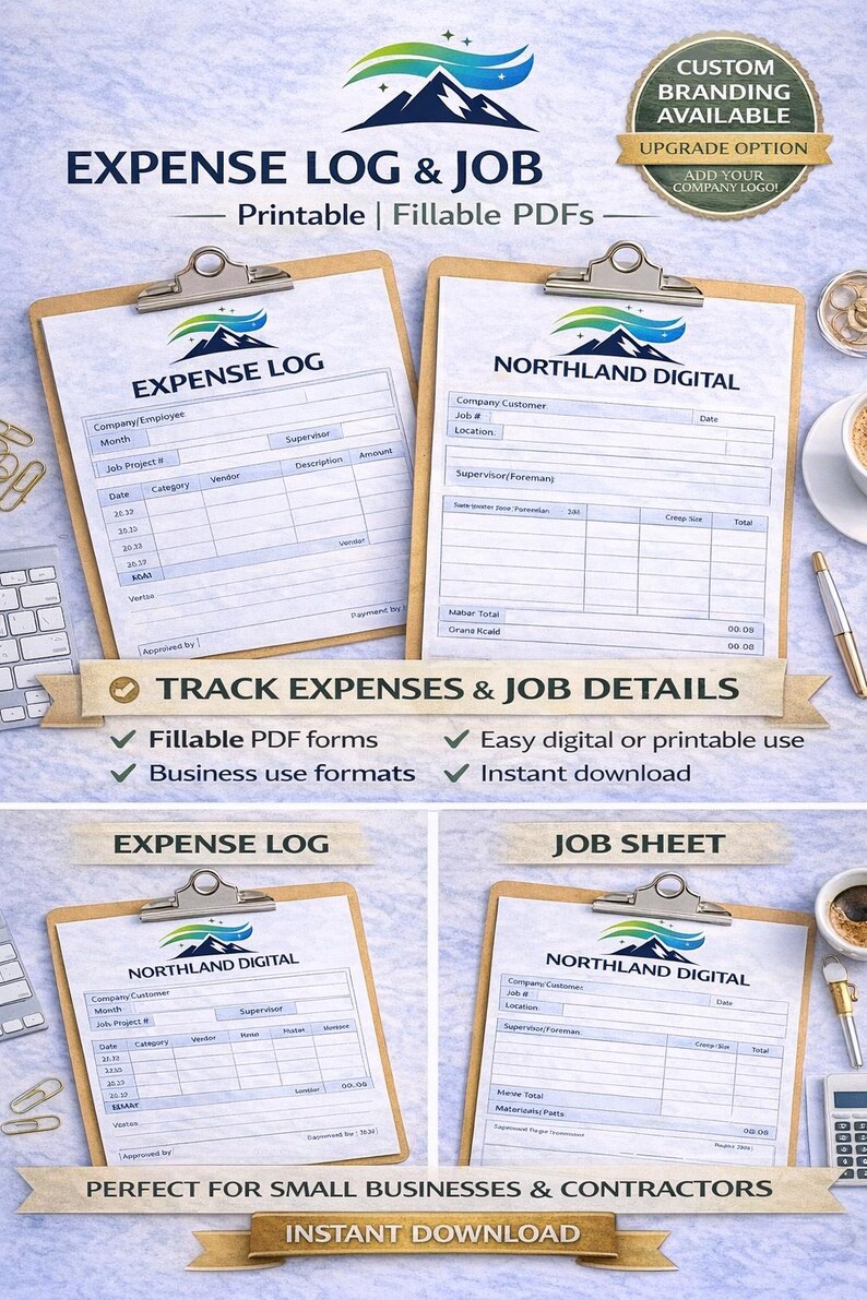 Employee Timecard Bundle Printable | Fillable Time Sheet PDF | Weekly ...