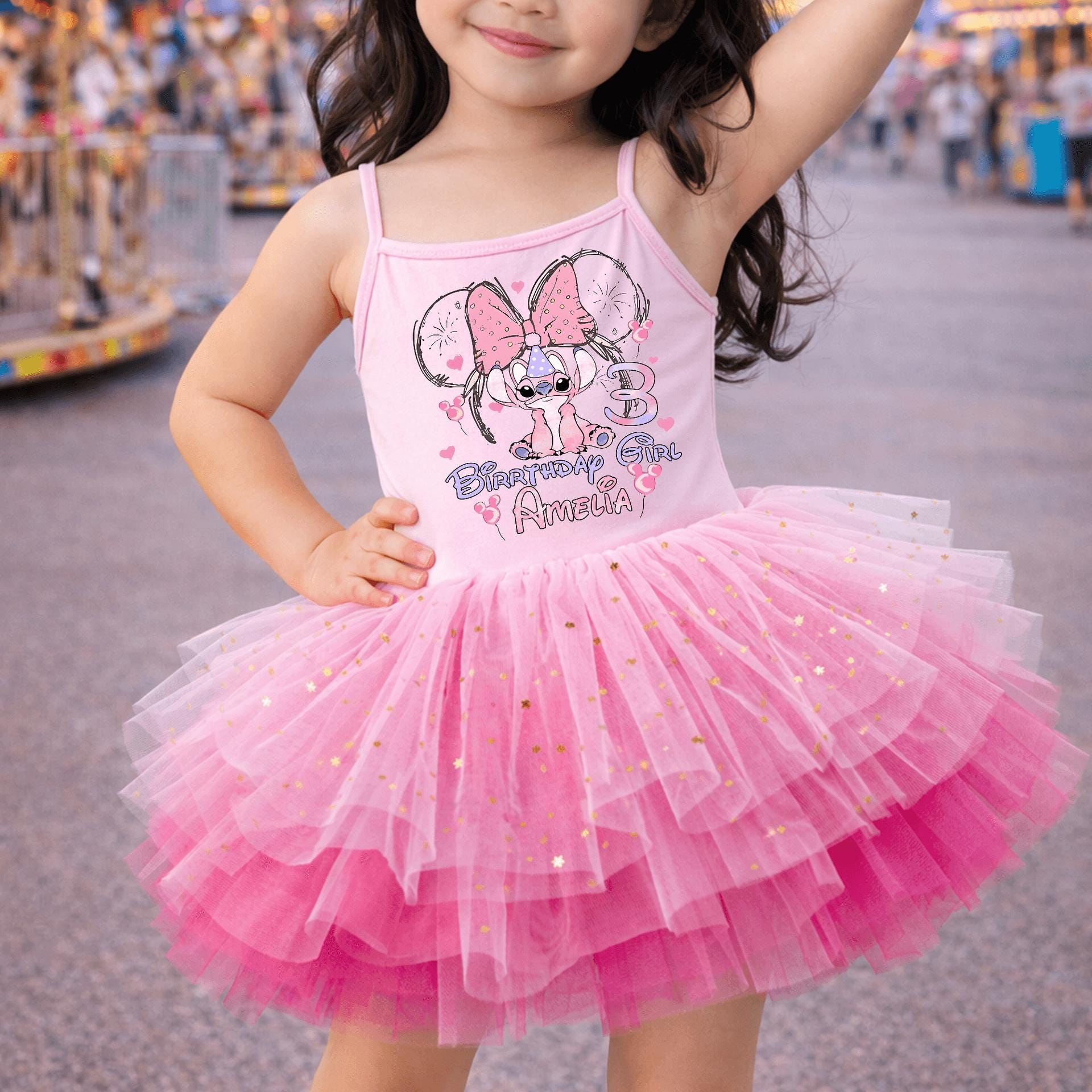 Lilo and Stitch Birthday Dress - Etsy