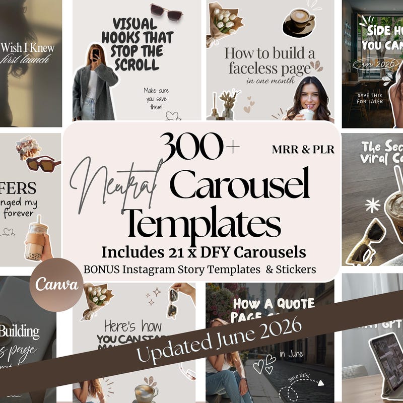 Aesthetics Carousels - Etsy UK