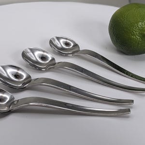 Cucharillas para café y té a bordo de Swissair (4) - acero inoxidable, diseño moderno